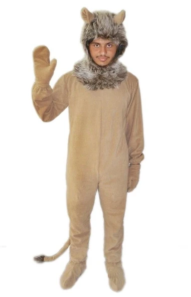 Aslan Kostümü Yetişkin Model-2 - Resim 2