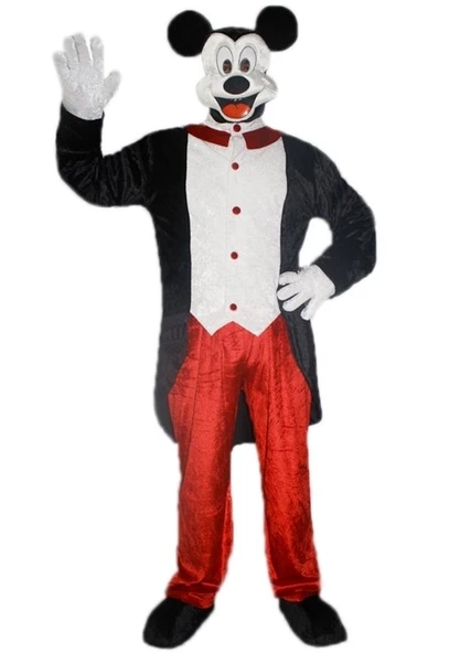 Yetişkin Mickey Mouse Kostümü Fraklı ürün görseli 1