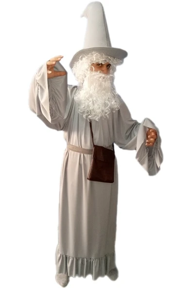 Büyücü Gandalf Kostümü Yetişkin ürün görseli 1