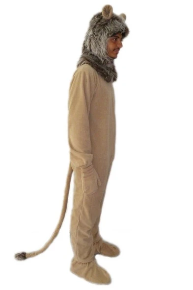 Aslan Kostümü Yetişkin Model-2 - Resim 3
