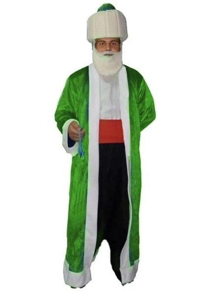 Nasrettin Hoca Kostümü Yetişkin - Resim 2