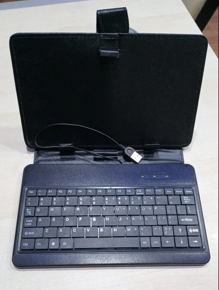 7'' CREATONE TABLET KLAVYELİ KILIF STAND ürün görseli 1