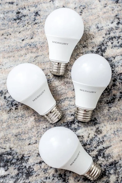 4 Adet Elektrik Kesilince de Çalışan 9 Watt Led Ampul, Kendini Şarj Eden E27 Duy Kaliteli Led Ampul ürün görseli 1