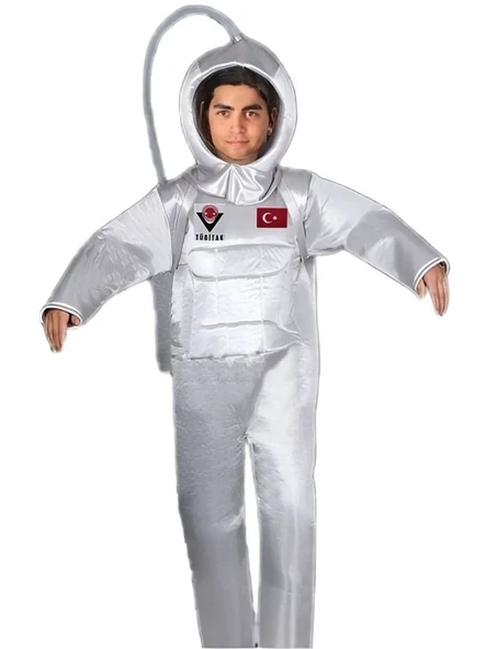 Astronot Kostümü Yetişkin - Resim 3