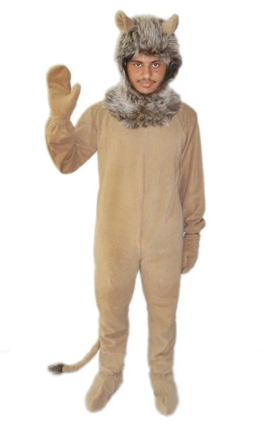 Aslan Kostümü Yetişkin Model-2 - Resim 5