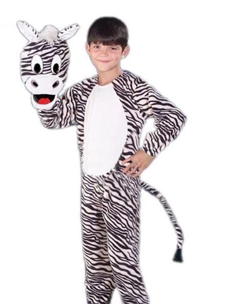 Zebra Kostümü Model-1 - Resim 3