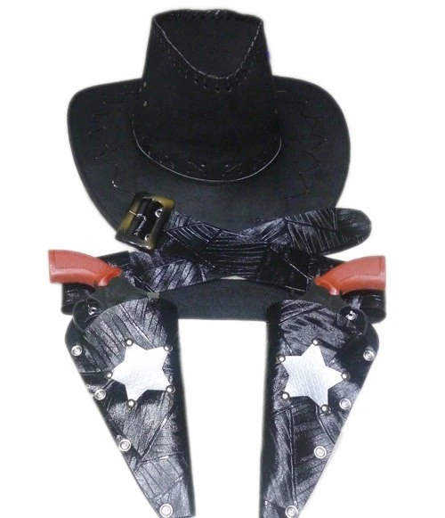 Kovboy Kostüm Set Lüks - Resim 3