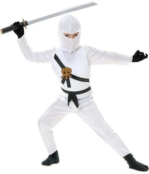 Ninjago Beyaz Ninja Kostümü - Resim 3