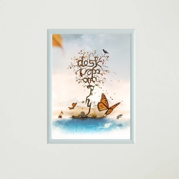 Çerçeveli Poster Tablo T1320 - Resim 5
