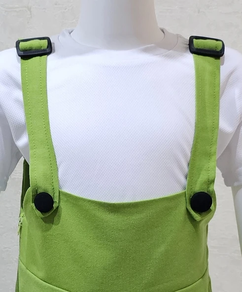 Bahçıvan Tulum ve Şapka Set Yeşil - Resim 3