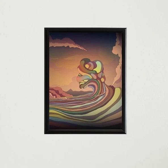 Çerçeveli Poster Tablo T1335 - Resim 6