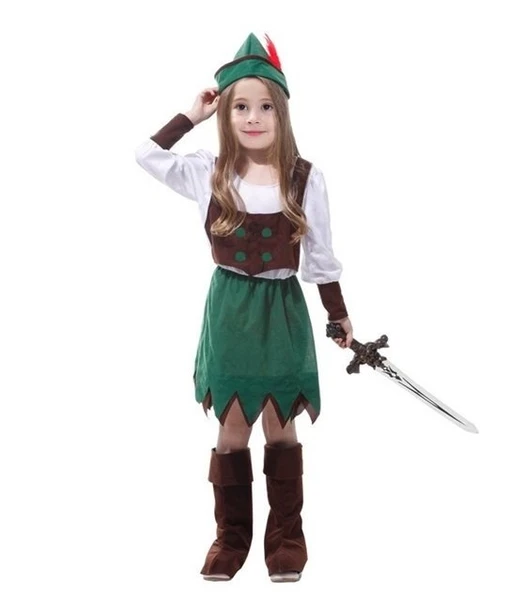 Robin Hood Kostümü Kız ürün görseli 1