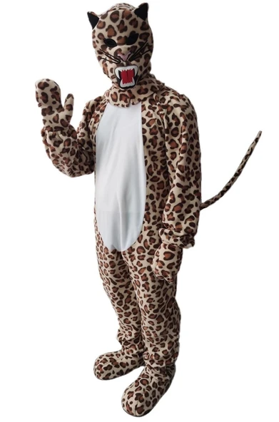 Leopar Kostümü Yetişkin - Resim 2