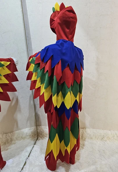 Papağan Kostümü Lüks ürün görseli 1