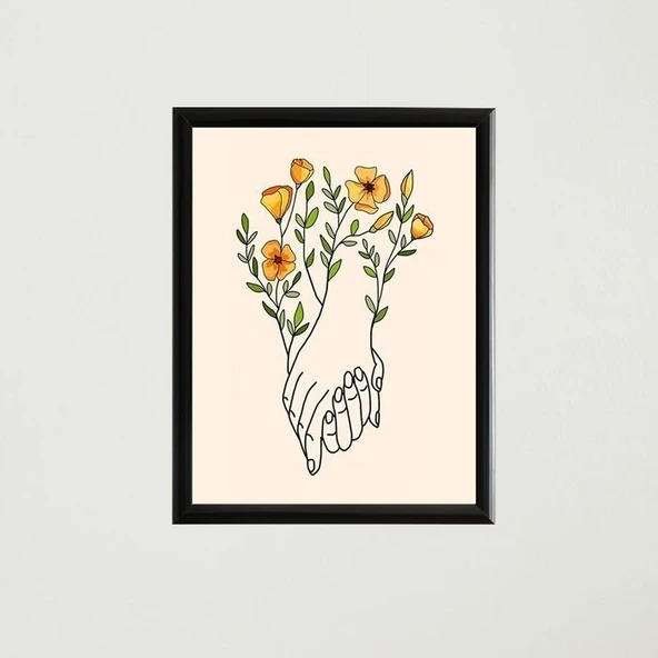Çerçeveli Poster Tablo T1340 - Resim 6