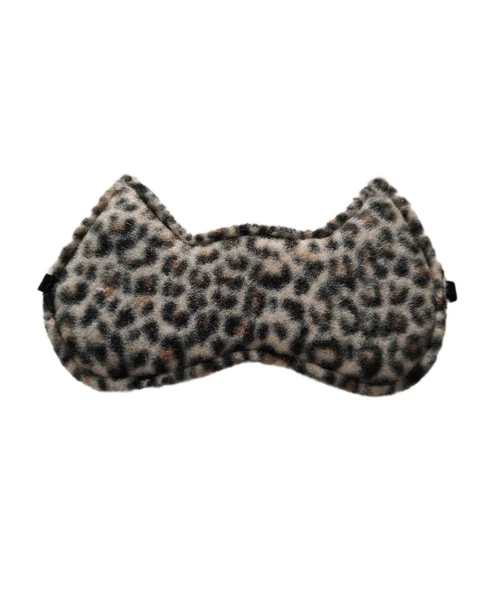 Leopar Desenli Uyku Maskesi | Leopar Desenli Uyku Bandı ürün görseli 1