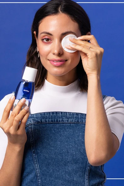 NİVEA ÇİFT ETKİLİ GÖZ MAKYAJ TEMİZLEYİCİSİ 125 ML ürün görseli 1