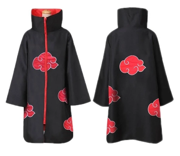 Çocuk Anime Naruto Akatsuki Pelerini ürün görseli 1