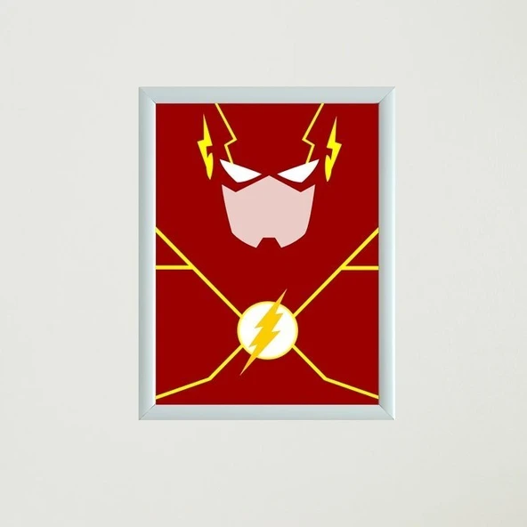 Flash Çerçeveli Poster Tablo Model-2 - Resim 2