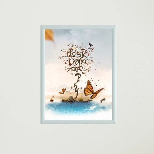 Çerçeveli Poster Tablo T1320 - Resim 3