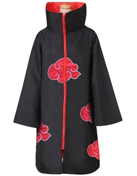 Yetişkin Anime Naruto Akatsuki Pelerini ürün görseli 1