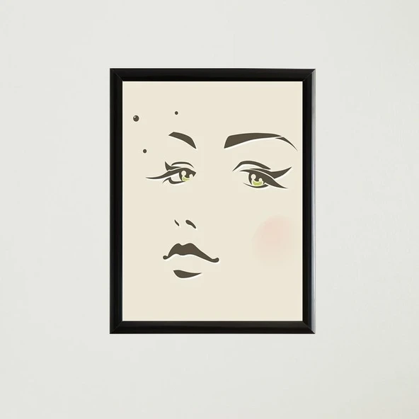 Çerçeveli Poster Tablo T1324 - Resim 6