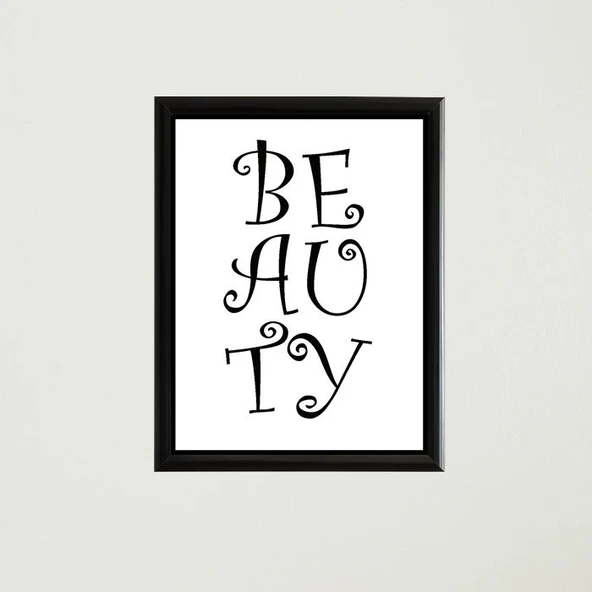 Beauty Çerçeveli Poster Tablo - Resim 2