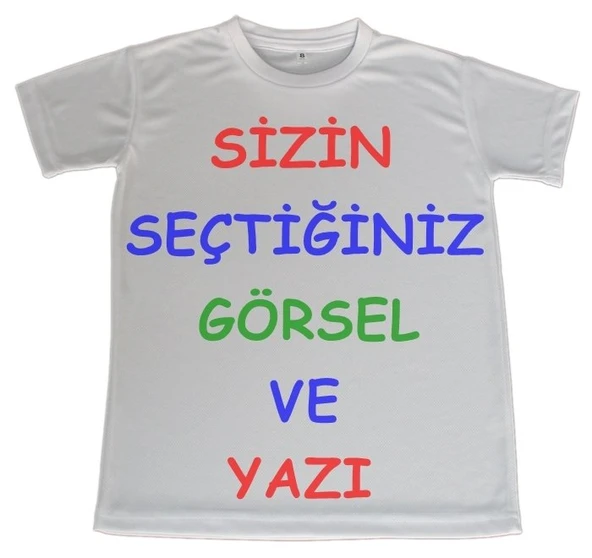 Kişiye Özel Baskılı Tişört ürün görseli 1