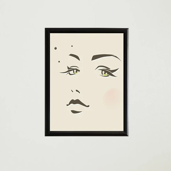 Çerçeveli Poster Tablo T1324 - Resim 4