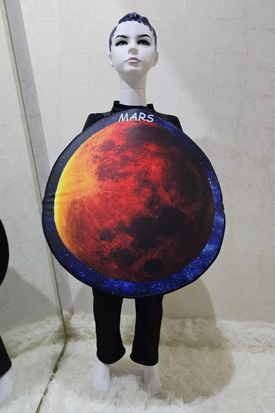 Mars Gezegeni Kostümü | Uzayda Mars Kostümü ürün görseli 1