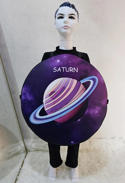 Satürn Gezegeni Kostümü | Uzayda Satürn Kostümü ürün görseli 1