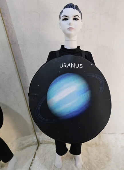 Uranüs Gezegeni Kostümü | Uzayda Uranüs Kostümü ürün görseli 1