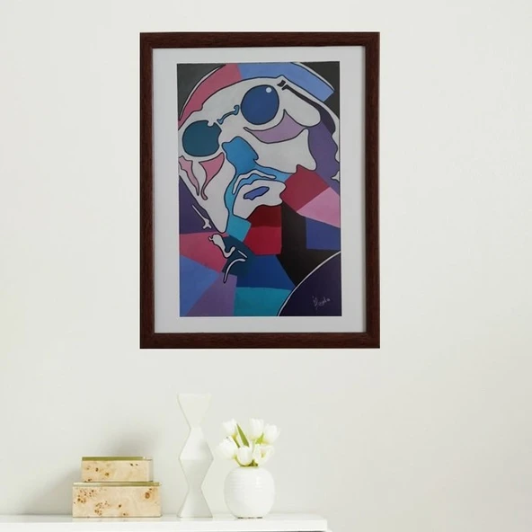 Leon Çerçeveli Poster Tablo - Resim 3