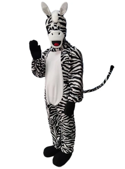Zebra Kostümü Yetişkin ürün görseli 1