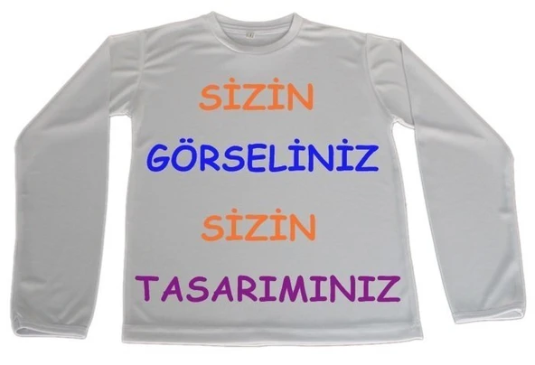 Kişiye Özel Baskılı Sweatshirt - Resim 2