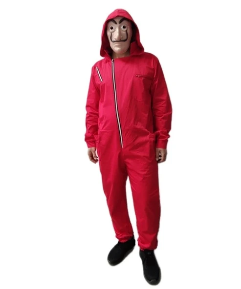 Yetişkin La Casa De Papel Kostümü Delüks ürün görseli 1