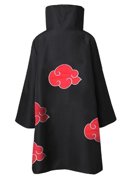 Yetişkin Anime Naruto Akatsuki Pelerini - Resim 2