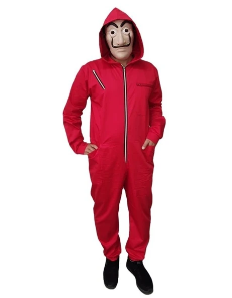 La Casa De Papel Kostümü Lüks - Resim 3