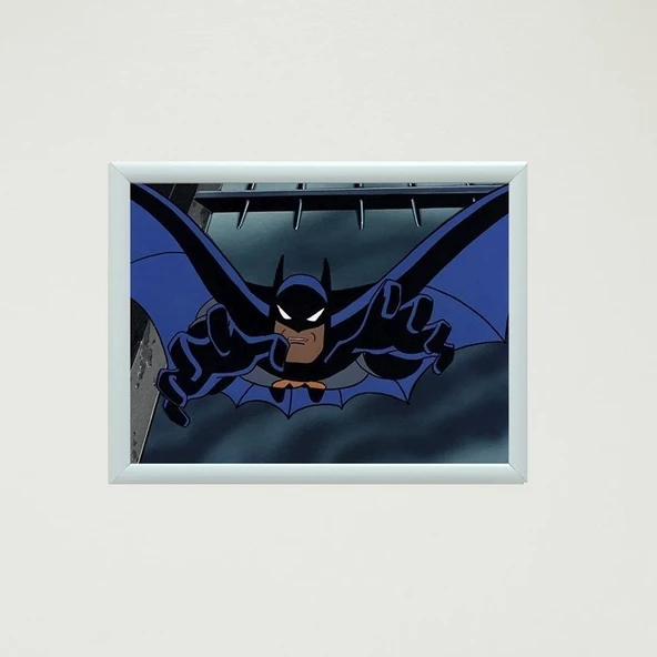 Batman Çerçeveli Poster Tablo Model-2 - Resim 2