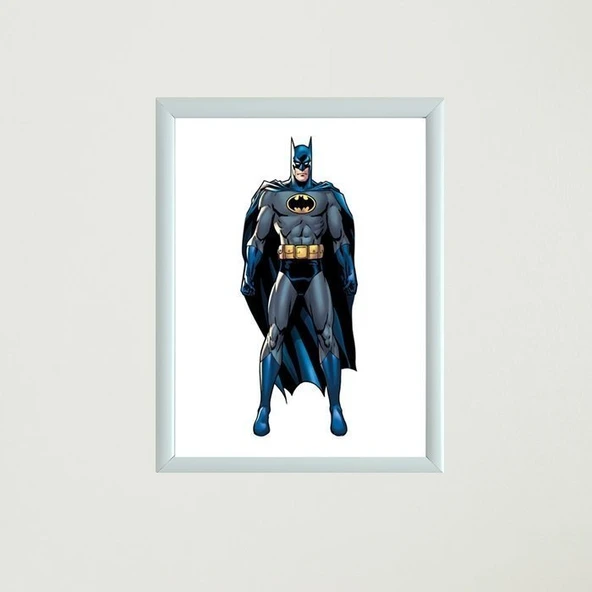 Batman Çerçeveli Poster Tablo Model-3 - Resim 3