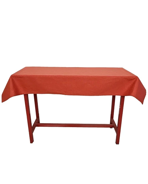 Sıra Örtüsü Pamuklu Kiremit Rengi (40 X 110 cm Ölçülerindeki Sıralar İçin) ürün görseli 1