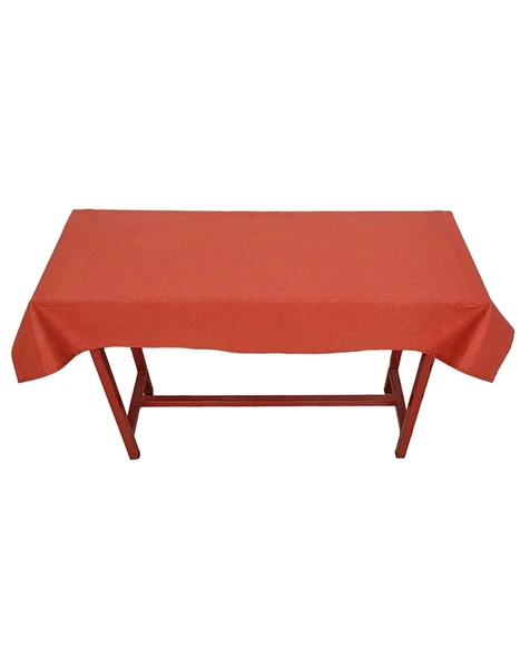 Sıra Örtüsü Pamuklu Kiremit Rengi (40 X 120 cm Ölçülerindeki Sıralar İçin) ürün görseli 1