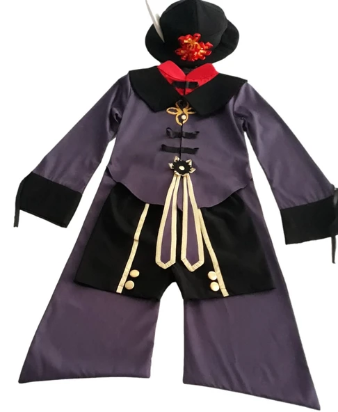 Genshin İmpact Hu Tao Cosplay Kostümü Yetişkin ürün görseli 1