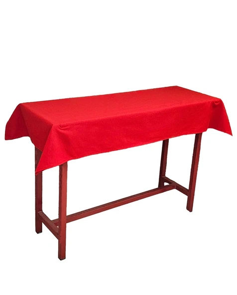 Sıra Örtüsü Pamuklu Kırmızı (40X120 cm Sıra) ürün görseli 1