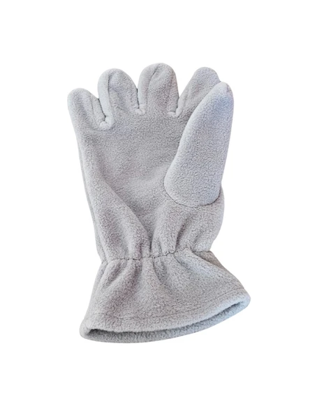 Yetişkin Gri Polar Eldiven - Resim 4
