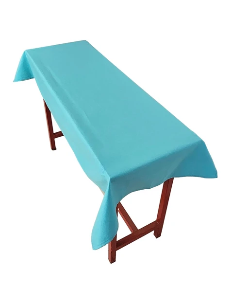 Sıra Örtüsü Pamuklu Turkuaz (40 X 120 cm Ölçülerindeki Sıralar İçin) ürün görseli 1