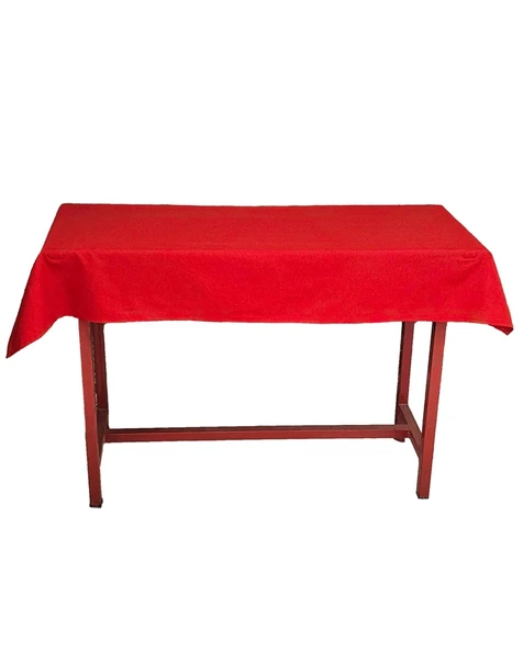 Sıra Örtüsü Pamuklu Kırmızı (40 X 110 cm Ölçülerindeki Sıralar İçin) ürün görseli 1