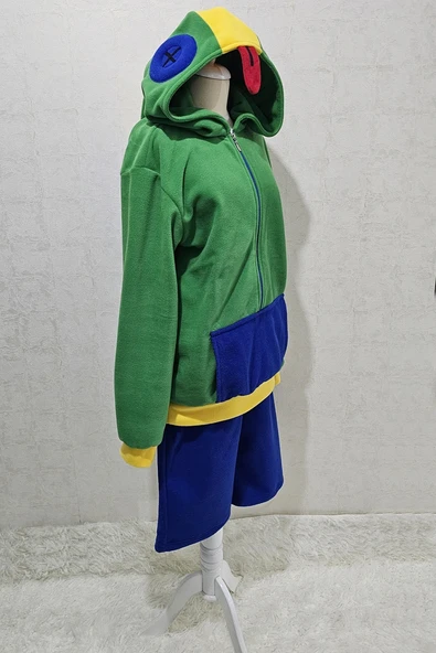 Kapüşonlu Cosplay Yeşil Kostüm Yetişkin | Video Oyunu Kapüşonlu Yeşil Kostüm Yetişkin ürün görseli 1