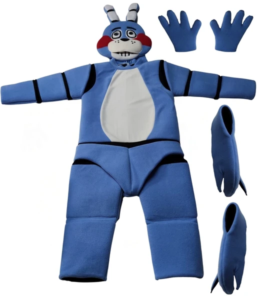 Five Nights At Freddy's Mavi Tavşan Kostümü ürün görseli 1