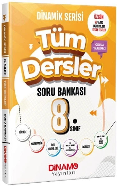 8. Sınıf Tüm Dersler Dinamik Serisi Soru Bankası Dinamo Yayınları ürün görseli 1